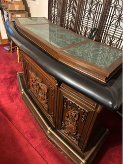 Vintage oriental bar