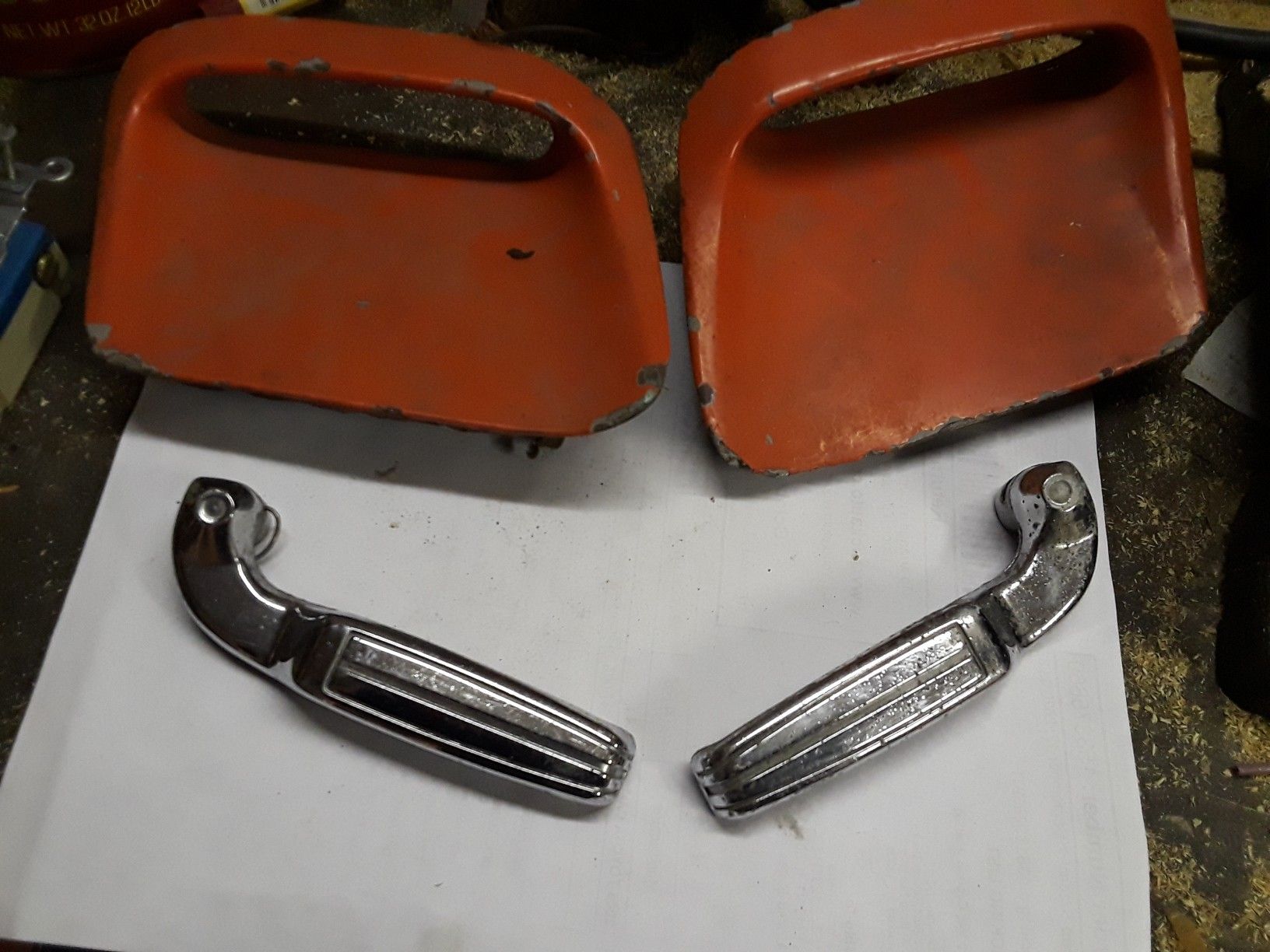 Pontiac lemans chevy chevelle door handles