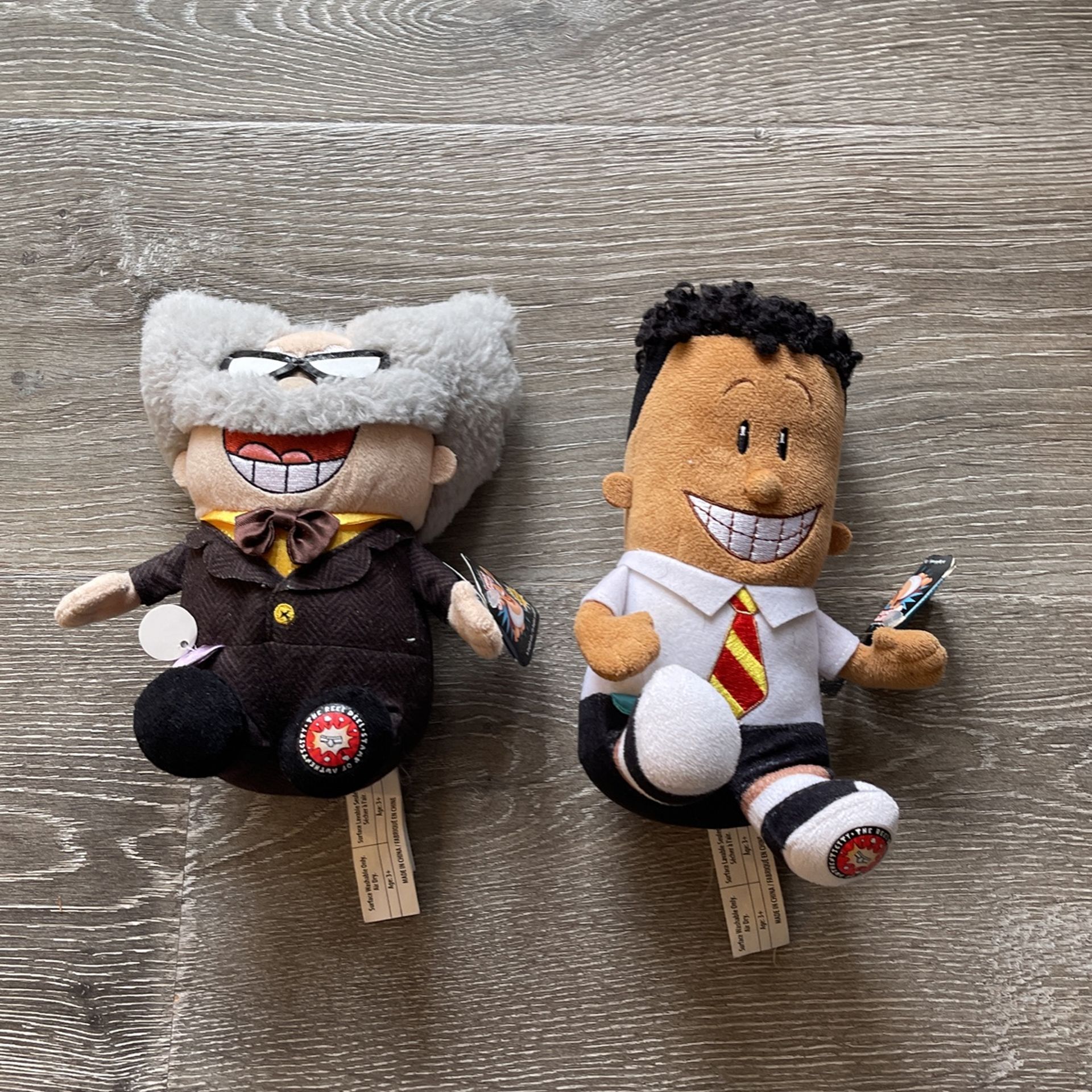 Captain Underpants talking plush