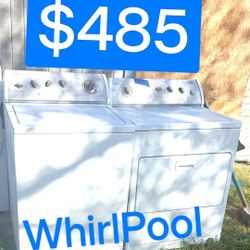 $485 WhirlPool Washer Dryer / Water Heater Boiler 