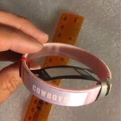 Cowboys Pink Bracelet