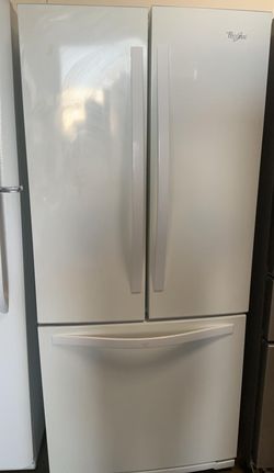 Whirlpool 3-Door  White Refrigerator
