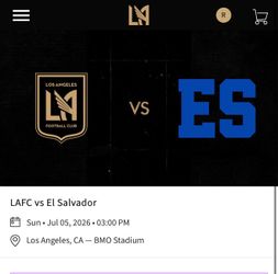 LAFC vs El Salvador