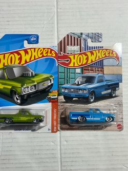 Hotwheels chevy luv set of 2