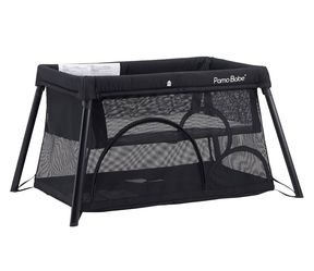 Pamo Babe Travel Crib - Lightweight Baby Playpen with Bassinet, Portable Mini Playard