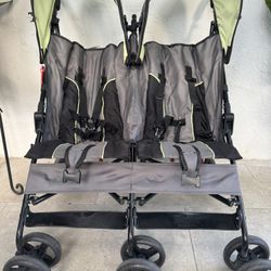 Delta Children Side By Side Stroller Black And Green