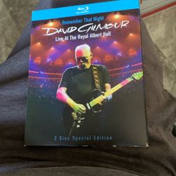 Remember That Night ‘David Gilmour’ Live At The Royal Albert Hall. 