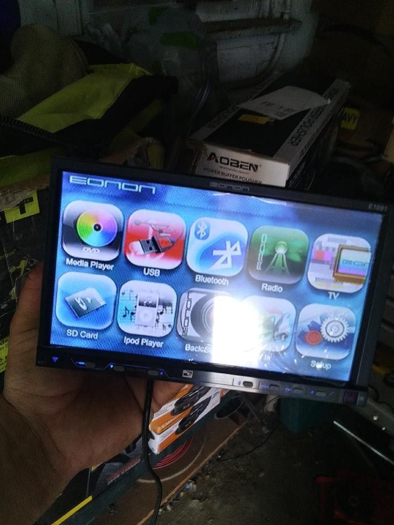 7" Eonon Double Din Stereo (Bluetooth, Dvd,100$