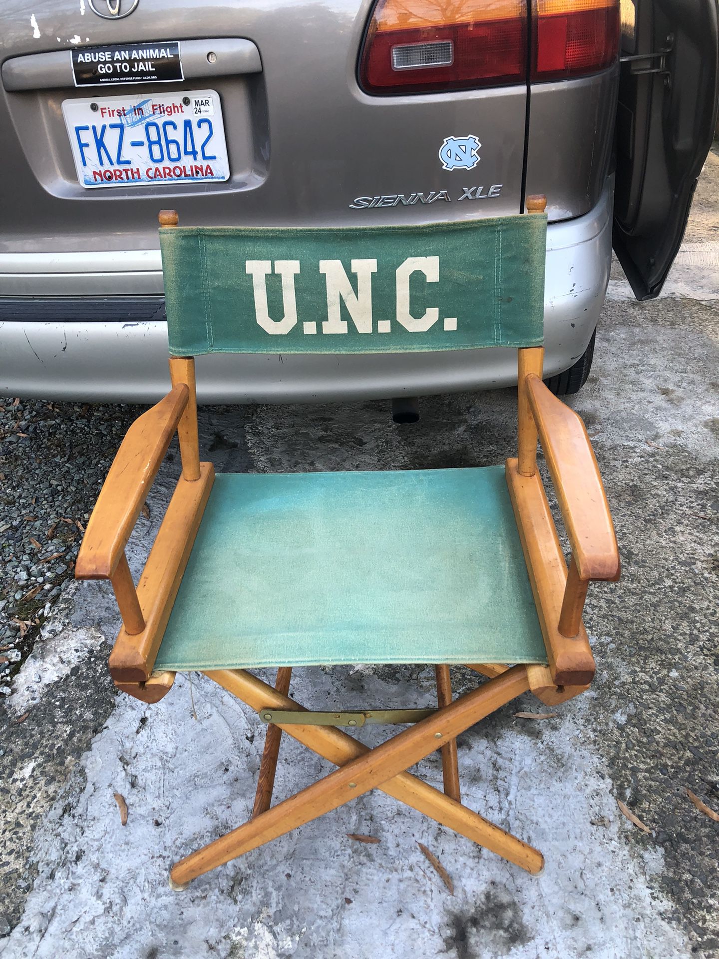 UNC Vintage Director’s Chair 