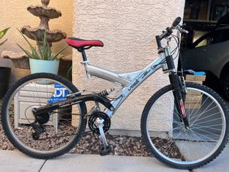 Dual suspension bike 26