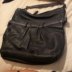 Leather Hobo Style Purse