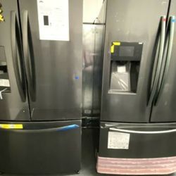 French Door Stainless Steel Samsung Fridge up to 50% Off MSRP
