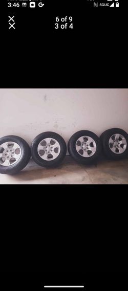 Dodge ram wheels new 6x139.7