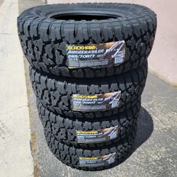 265 70 17 NEW TIRES TACOMA 4RUNNER TUNDRA SEQUOIA FJ SILVERADO SUBURBAN AVALANCHE TAHOE SIERRA F150 RUBICON GLADIATOR 