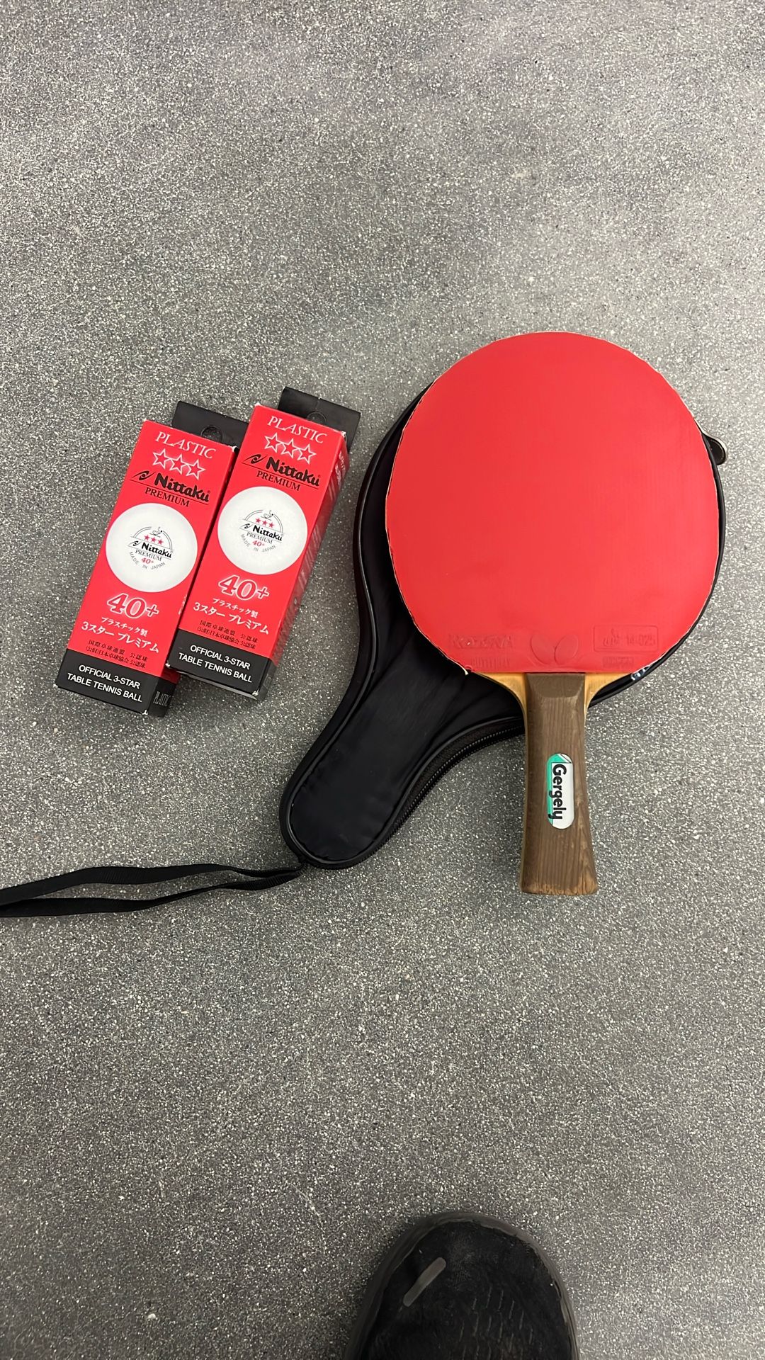 Butterfly Gergely Tamca 5000 Carbon-Laminated Blade – Made in Japan 