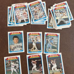  1988 TOPPS  WOOLWORTH "BASEBALL HIGHLIGHTS" 33 CARD SET