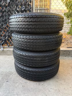Set of 205/75/15 radial