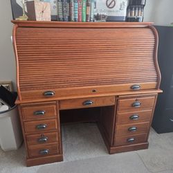 Curio Rolltop Desk