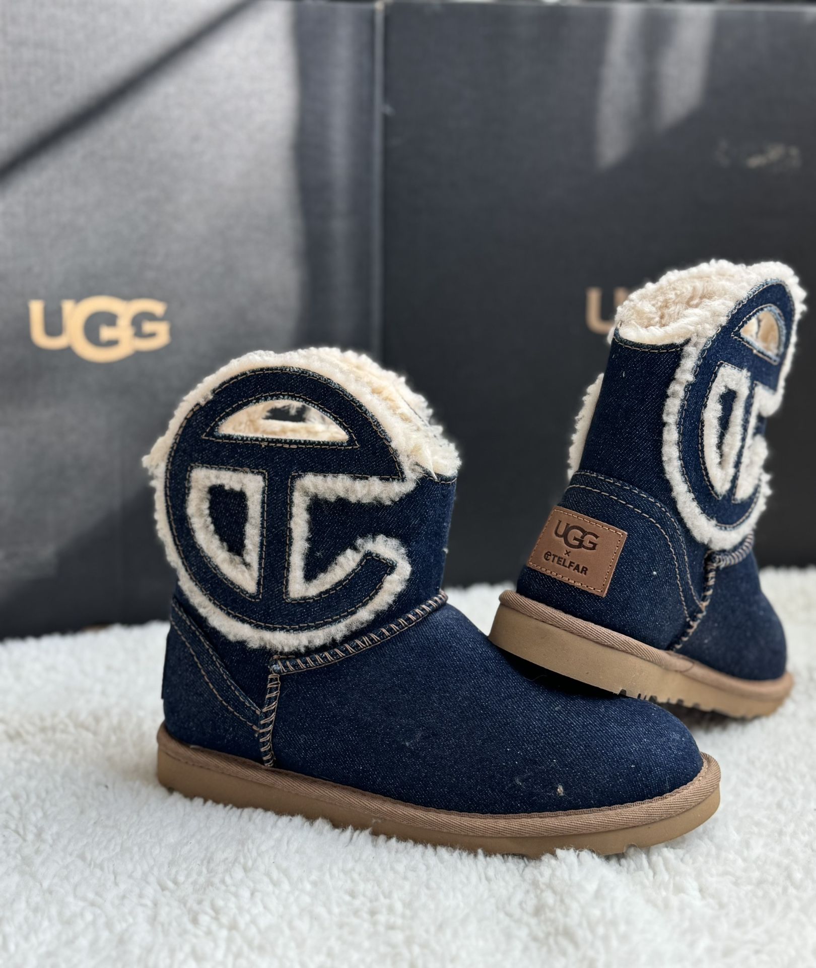 UGG Telfar Boots Size 5 Original 