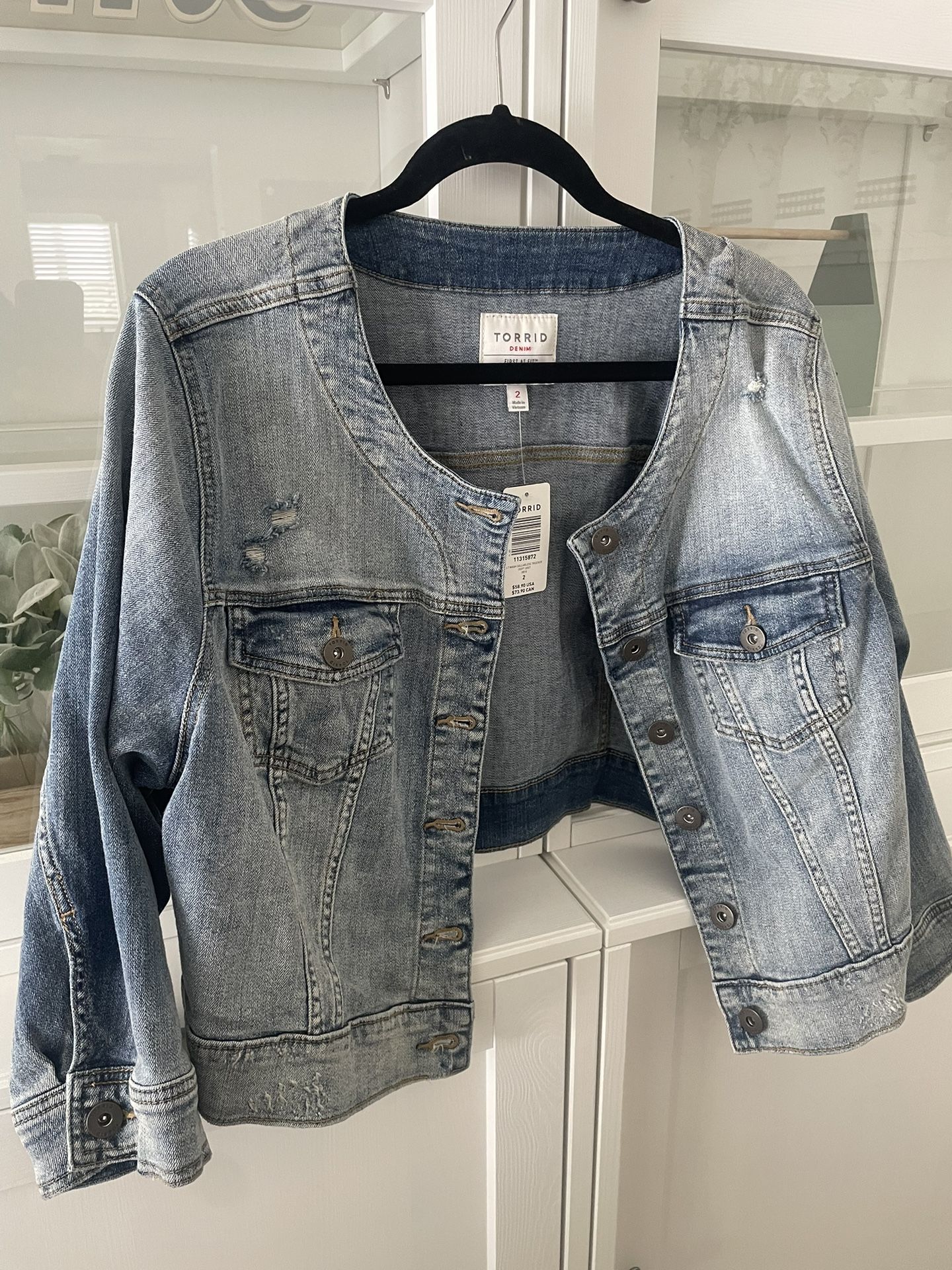 Torrid Jean Jacket