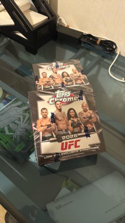 Topps chrome 2026 ufc