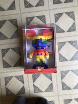 Disney Limited Edition June Collector Plush - Rainbow Mickey