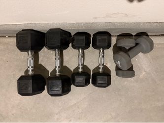 Used Dumbbell Set - $1 / lb (Take All or Individual)
