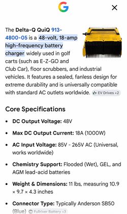 Battery Charger 48V