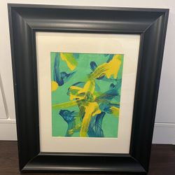abstract painting by elephant 