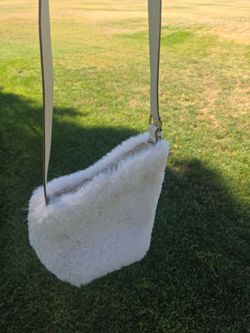 Small H&M faux fur purse