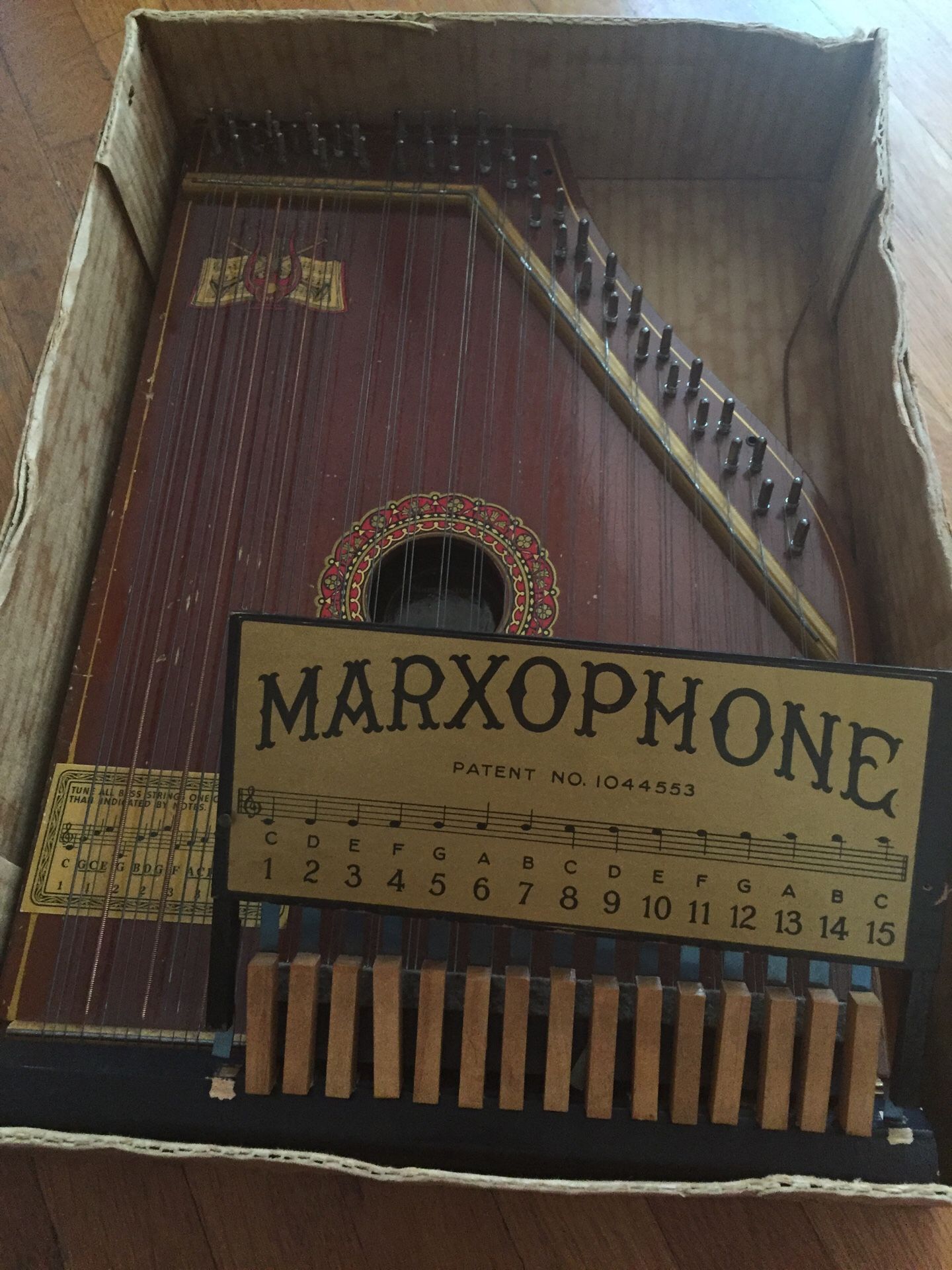 Marxophone zither autoharp vintage