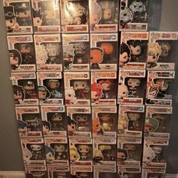 Full Box Of Anime Funko Pops 