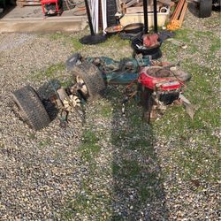 Lamn Mower Deck Motor Hydrostatic Transmission And Wheels