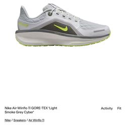 Nike Air Winflo 11 GORE-TEX Light Smoke Grey Cyber 