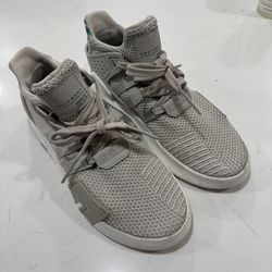 adidas EQT Basketball ADV CQ2995 Grey One Gray White Green Mens Sneaker size 7.5