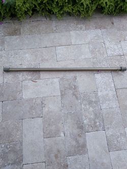 77" retractable shower pole