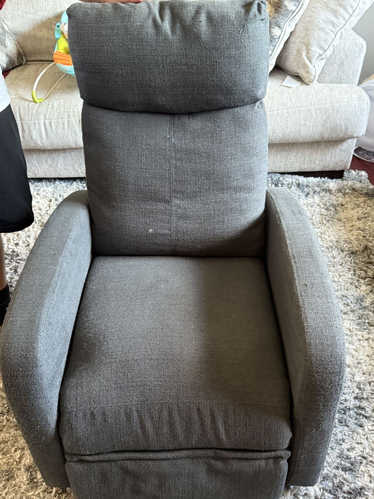 Grey Recliner