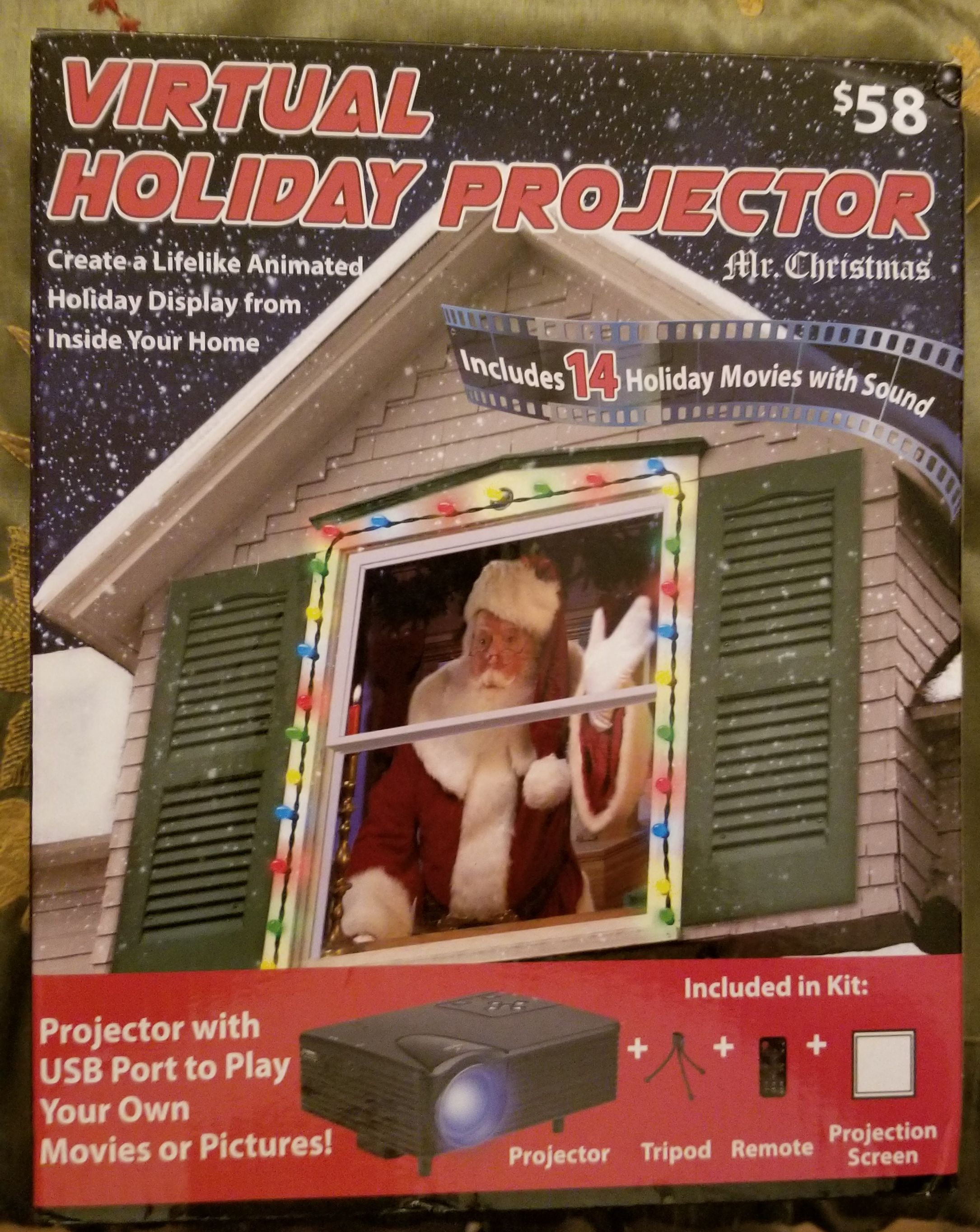 Virtual Holiday Projector