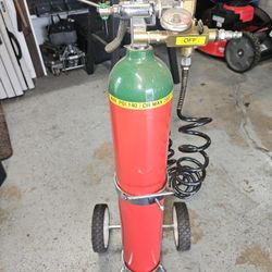 Shop air tank.