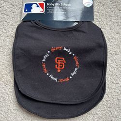 SF Giants Baby Bibs 