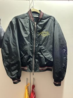 Dior Atelier Embroidered Tribal Logo Bomber Jacket