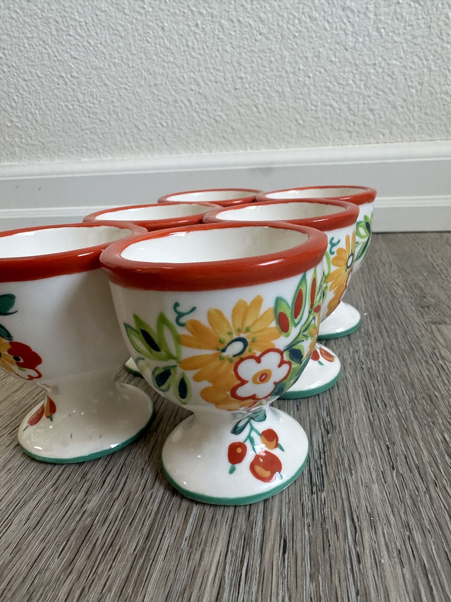 Anthropologie 6 Egg Holder 