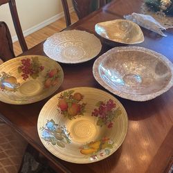 Large Service Dishes