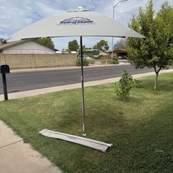 Boat And Beach Umbrella