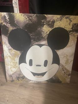 Mickey Mouse painting