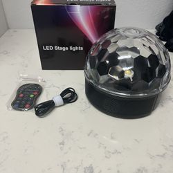 Disco Stage Lighting  Crystal Magic Ball Effect Better Ware