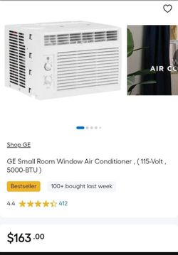 GE 5k Btu Window AC