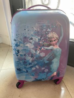 Frozen Elsa Carryon Luggage
