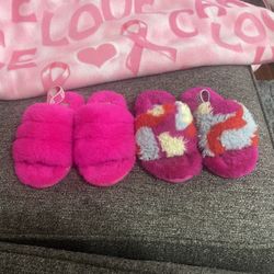 Kids Ugg sandals, size 9, and size 10