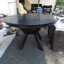 Saloom K Base Black Dining Table 